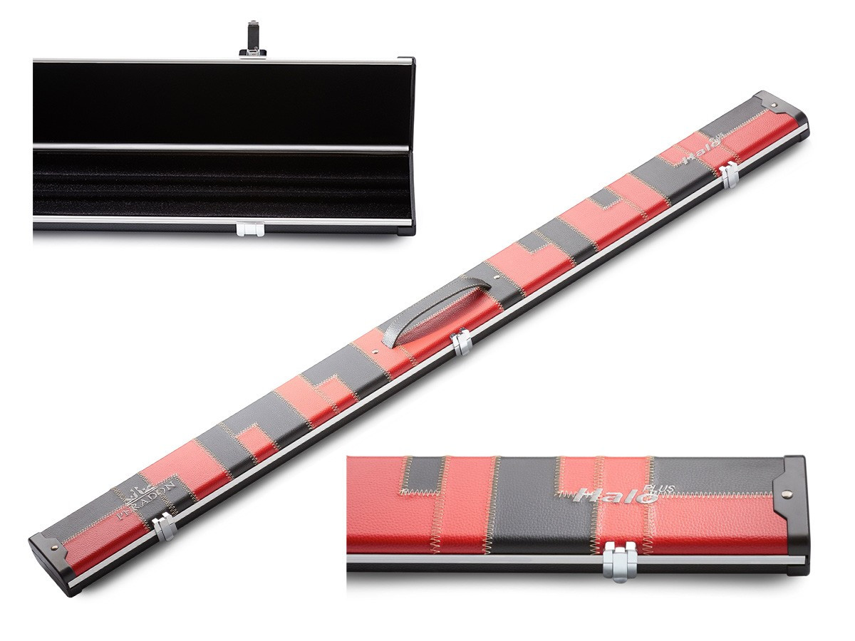 snooker koffer red black patchwork